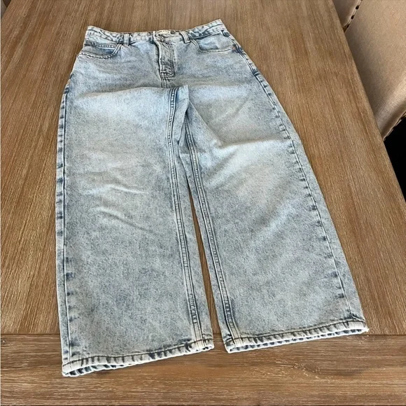 Free People - mini barrel boyfriend Jean, 27, EUC, light wash - Picture 6 of 11